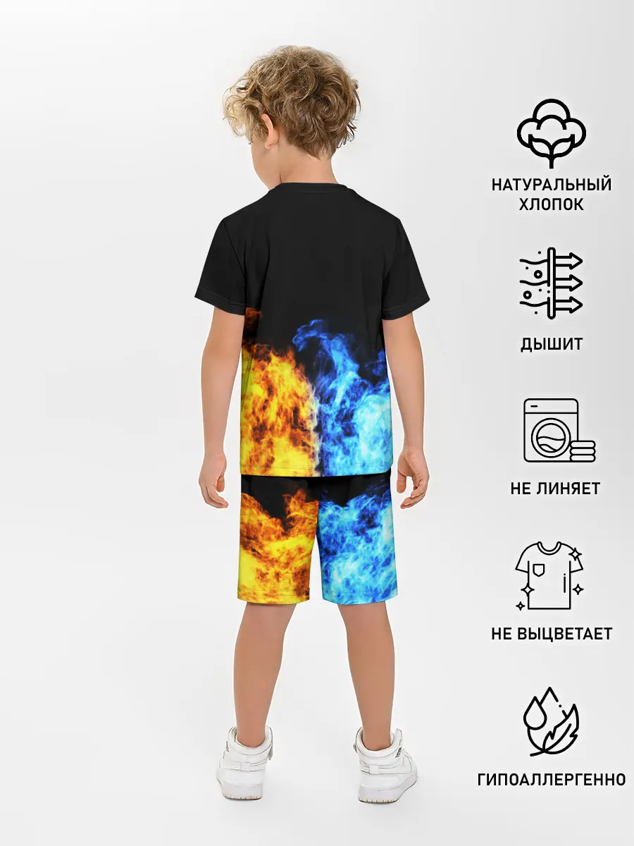 Детская пижама с шортами / БИТВА ОГНЕЙ