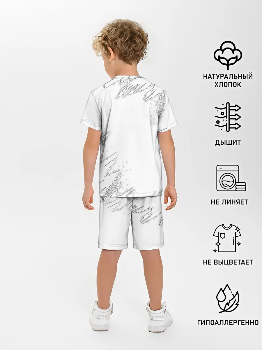 Детская пижама с шортами / БЕРСЕРК ИЛЛЮСТРАЦИЯ | BERSERK