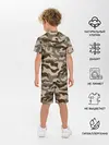 Детская пижама с шортами / КАМУФЛЯЖ