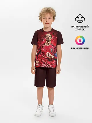 Детская пижама с шортами / Cristiano Ronaldo