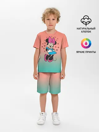 Детская пижама с шортами / Минни Маус