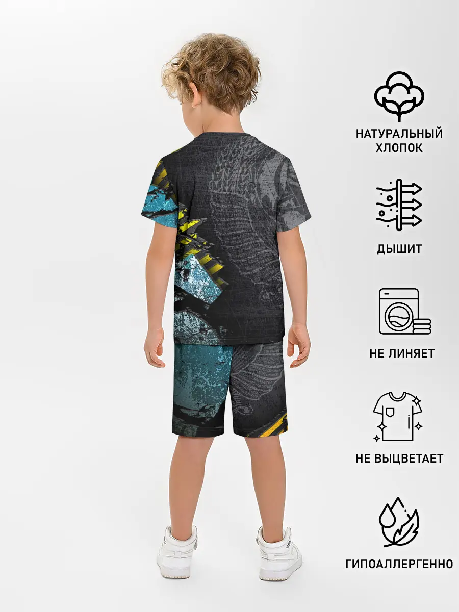 Детская пижама с шортами / СССР