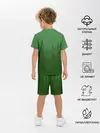 Детская пижама с шортами / Зеленый Лес