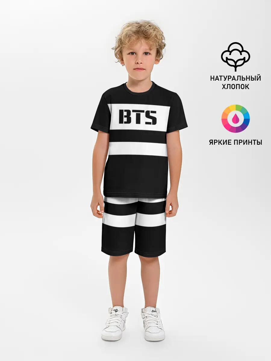 Детская пижама с шортами / BTS