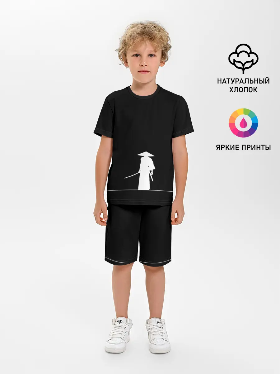 Детская пижама с шортами / Одинокий самурай