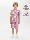 Детская пижама с шортами / Розовое собрание
