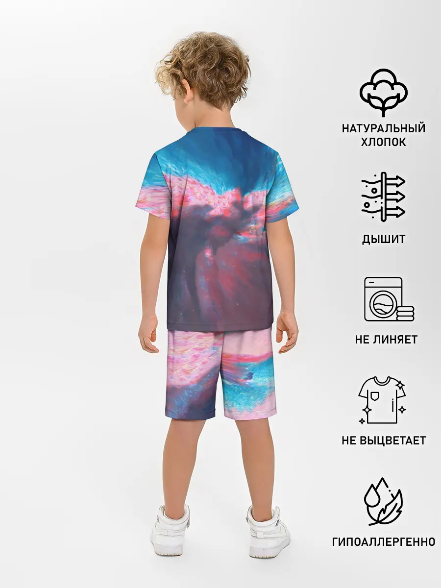 Детская пижама с шортами / ВСЕЛЕНСКИЙ КОТ