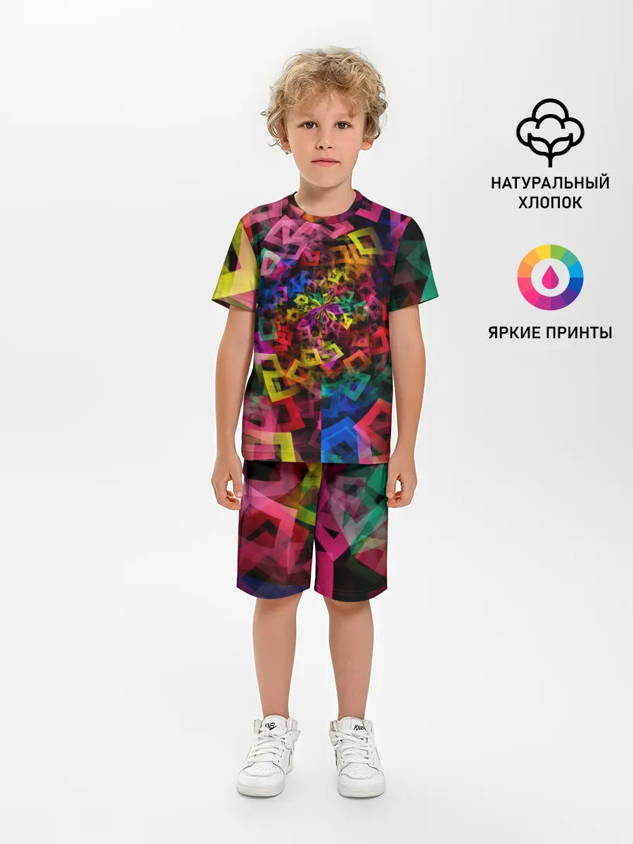 Детская пижама с шортами / Калейдоскоп