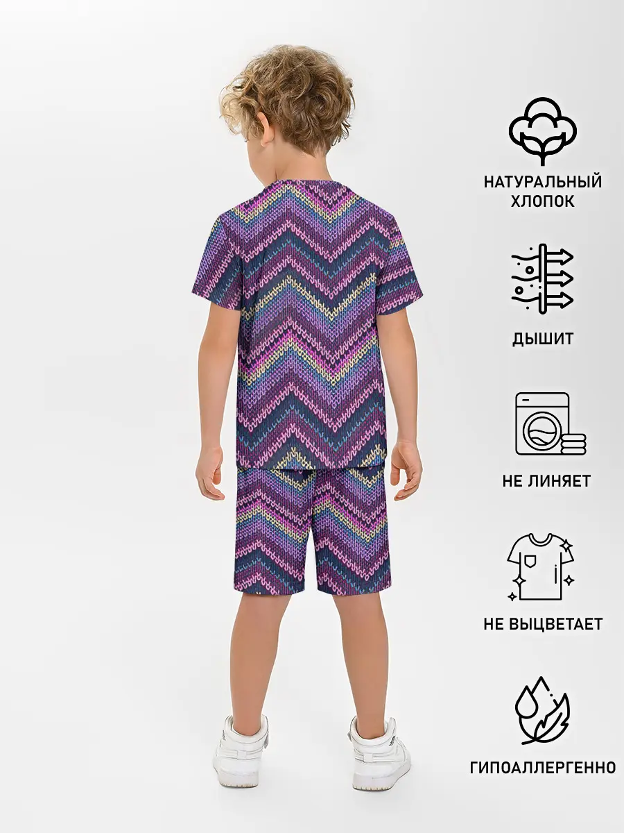 Детская пижама с шортами / Вязь