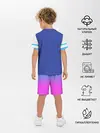 Детская пижама с шортами / NEON GRADIENT FITNESS UNIFORM