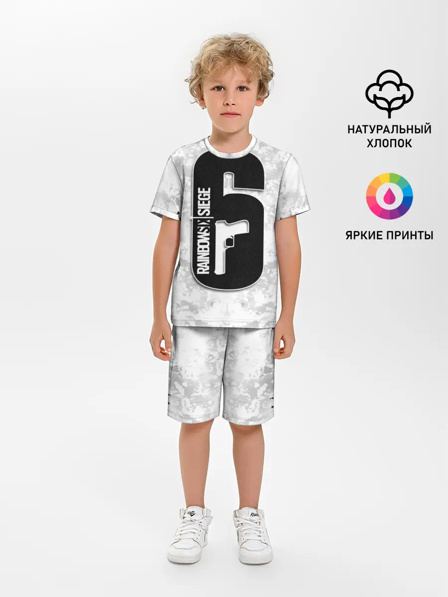 Детская пижама с шортами / Rainbow Six | Siege.