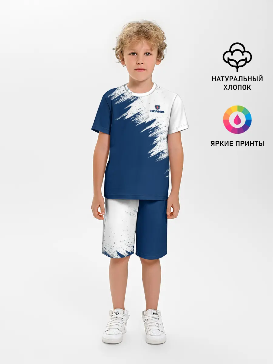 Детская пижама с шортами / SCANIA