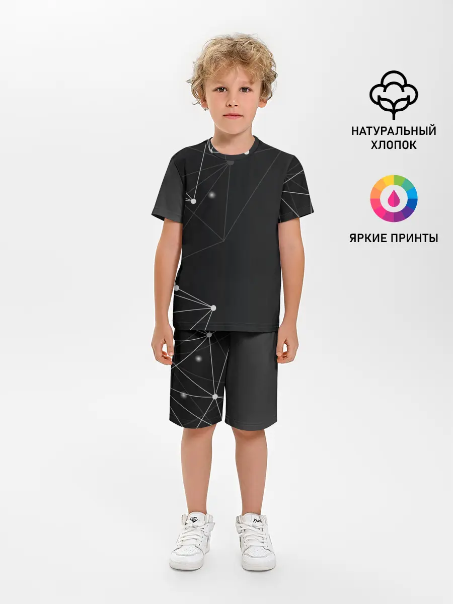 Детская пижама с шортами / si-fi art