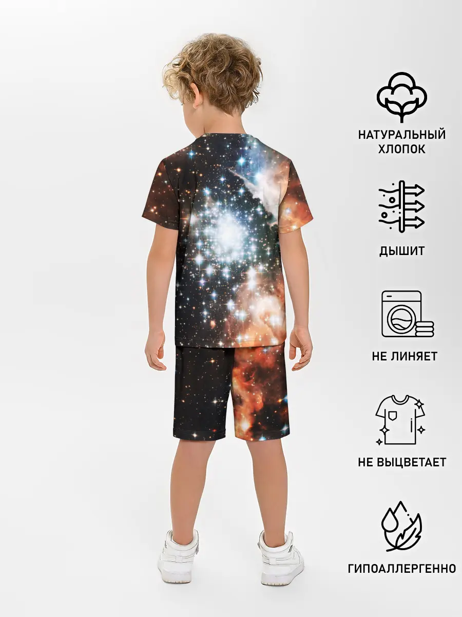 Детская пижама с шортами / COSMO STAR
