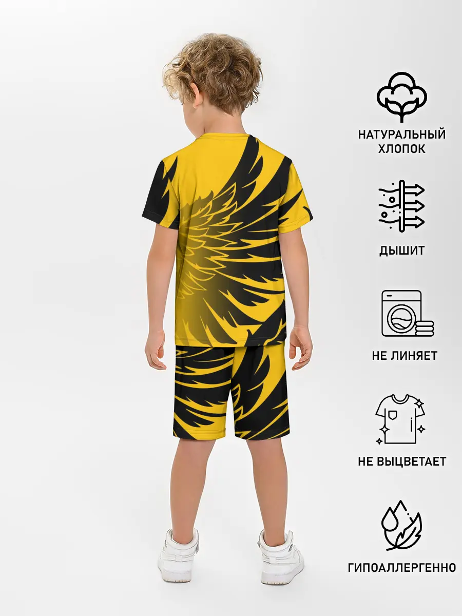 Детская пижама с шортами / BALTMOTORS / КРЫЛЬЯ