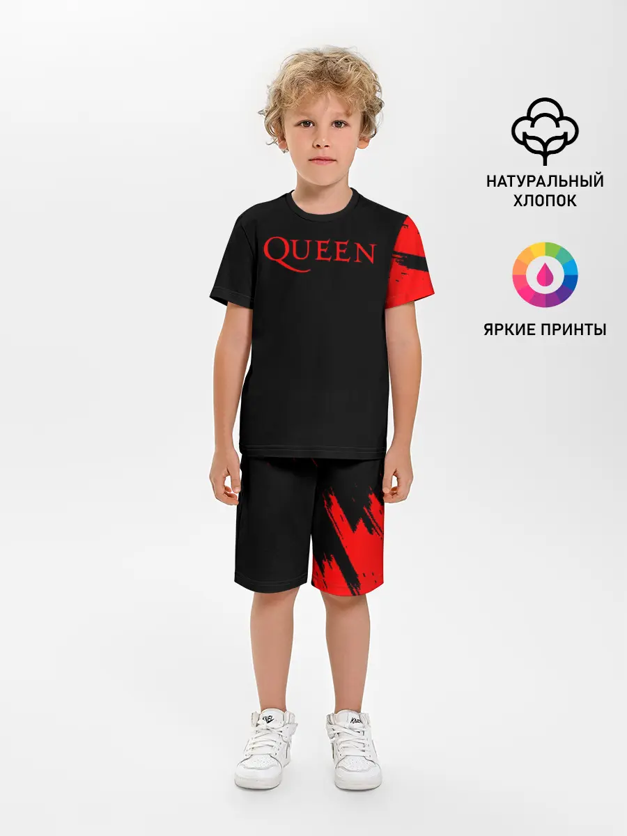 Детская пижама с шортами / QUEEN,