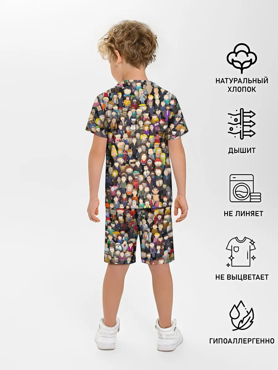 Детская пижама с шортами / Персонажи South Park