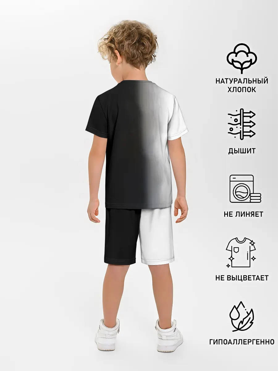 Детская пижама с шортами / Металлическое тело Геноса One Punch-Man