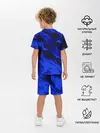 Детская пижама с шортами / СИНИЙ ОГОНЬ