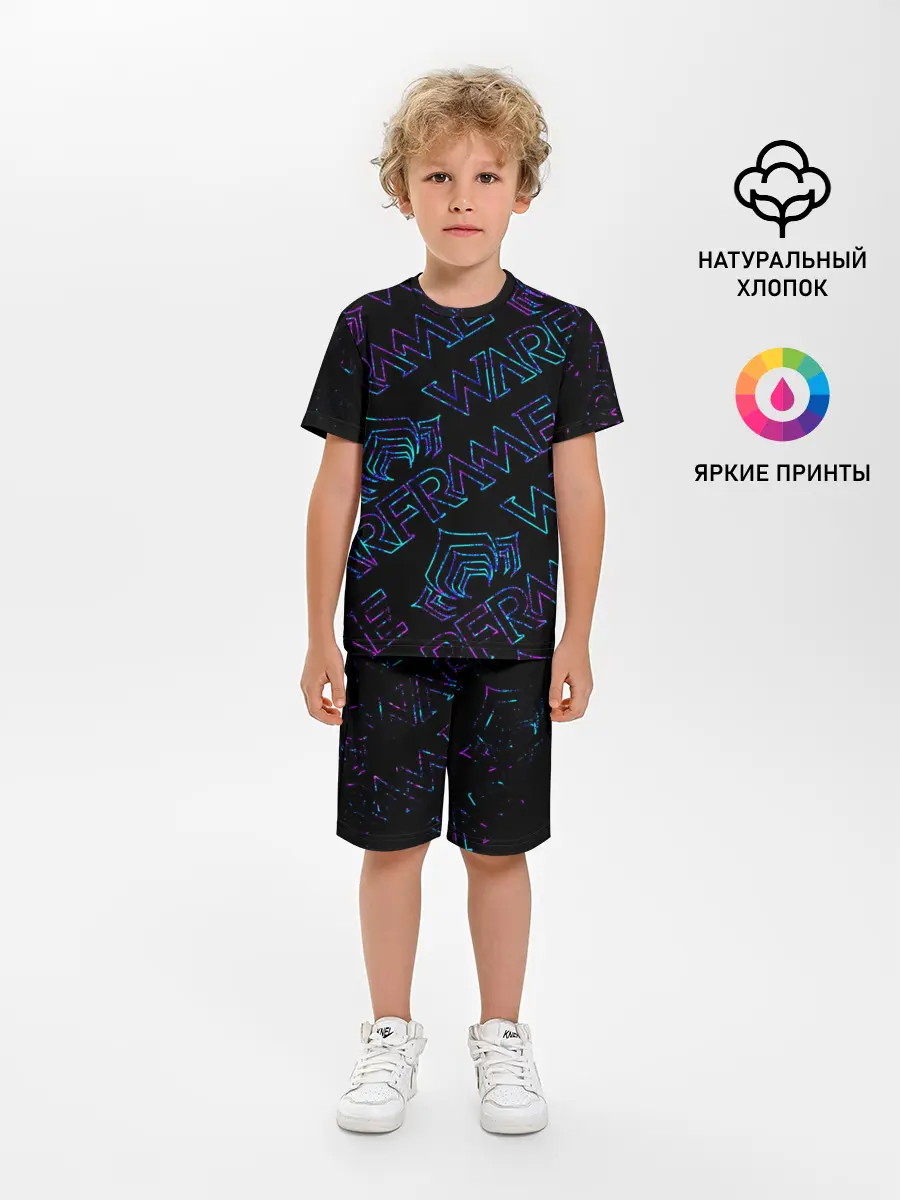 Детская пижама с шортами / WARFRAME / ВАРФРЕЙМ