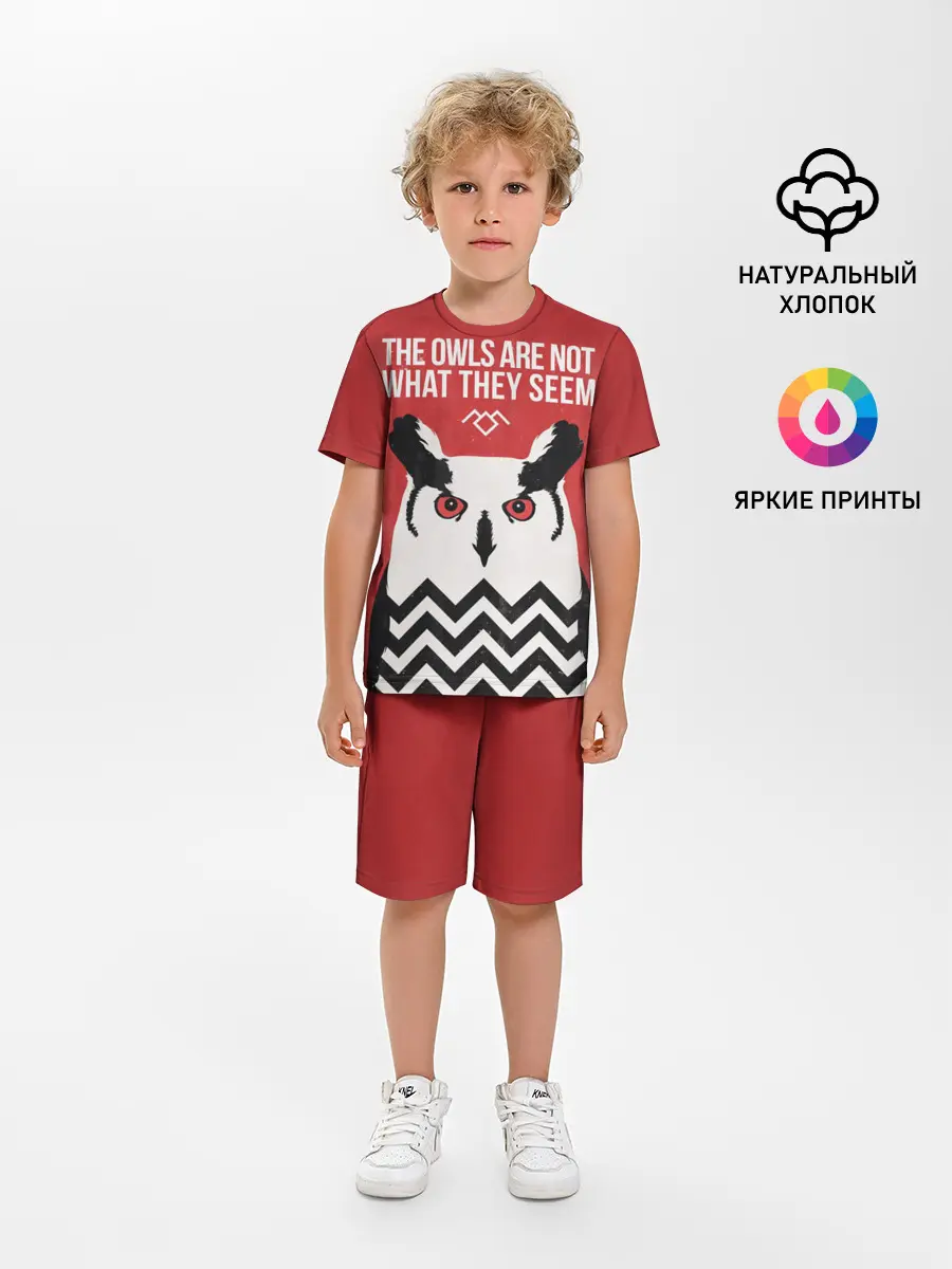 Детская пижама с шортами / Twin Peaks