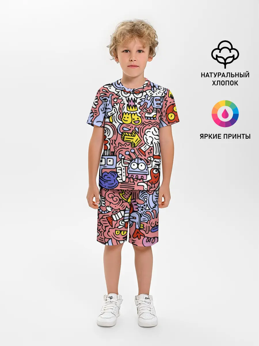 Детская пижама с шортами / Tosh