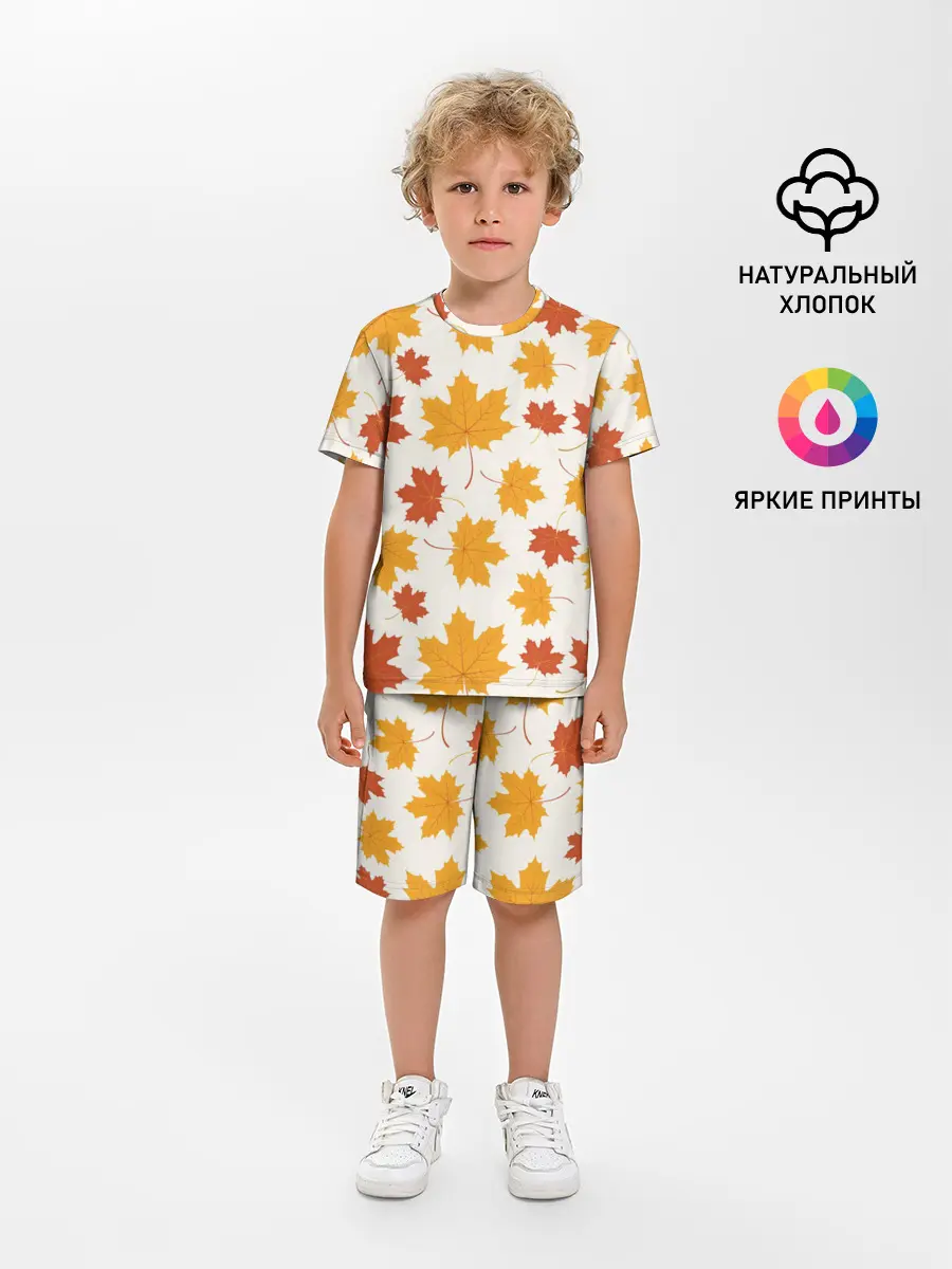 Детская пижама с шортами / Осень / Autumn