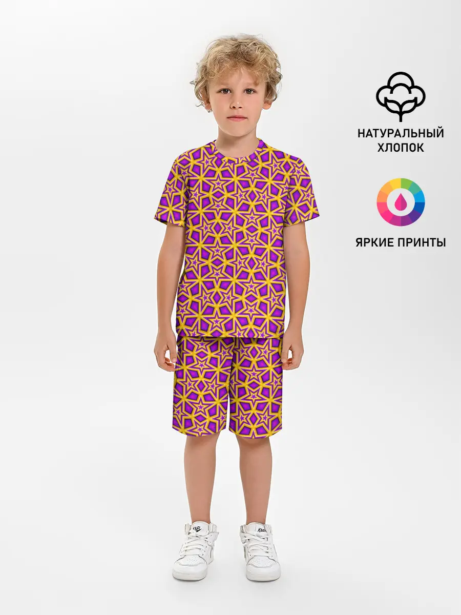 Детская пижама с шортами / Сияющие Звёзды