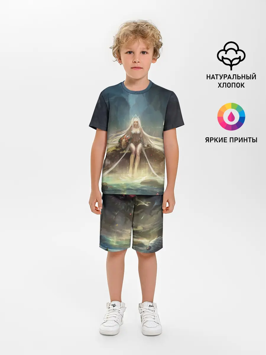 Детская пижама с шортами / League of legends