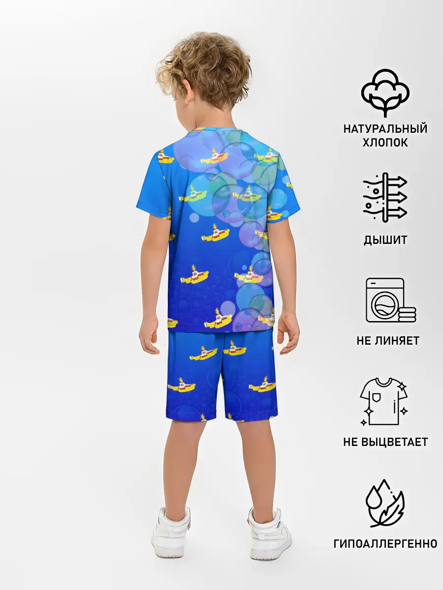 Детская пижама с шортами / The Beatles