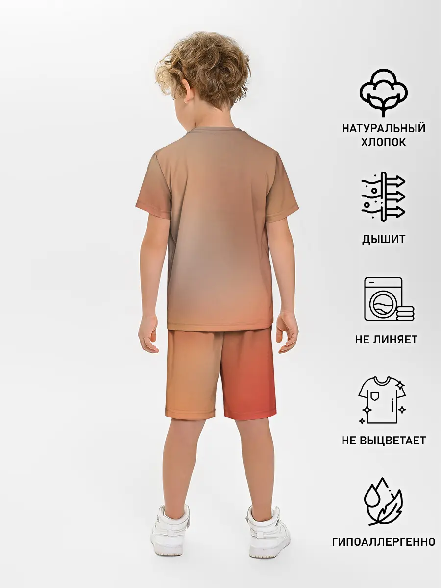 Детская пижама с шортами / гинтоки саката самурай