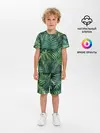 Детская пижама с шортами / Тропики