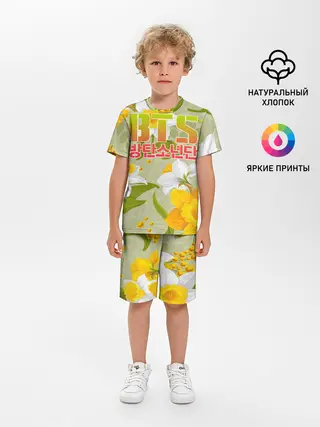 Детская пижама с шортами / BTS