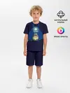 Детская пижама с шортами / Тоторо с открытым ртом