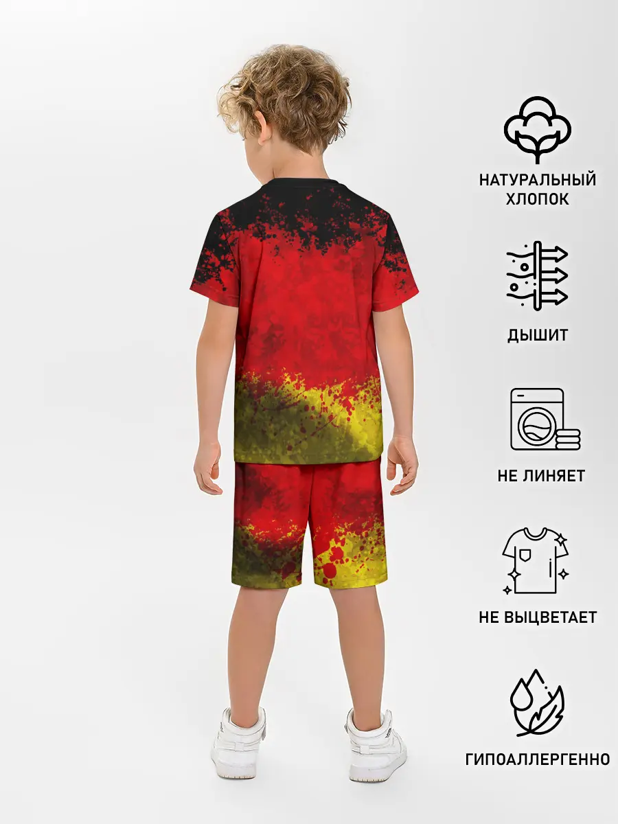 Детская пижама с шортами / Rammstein