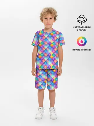 Детская пижама с шортами / Знаки Зодиака