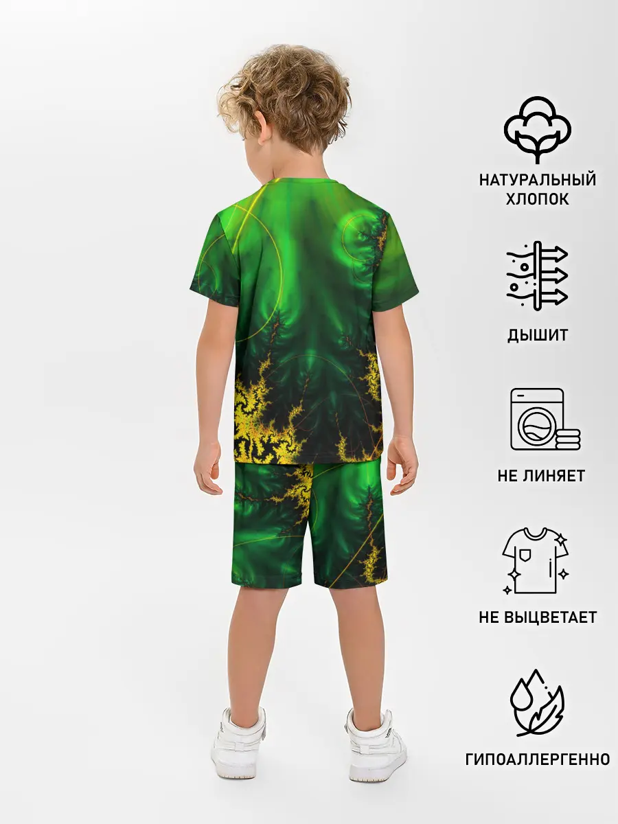 Детская пижама с шортами / GEOMETRY COLOR