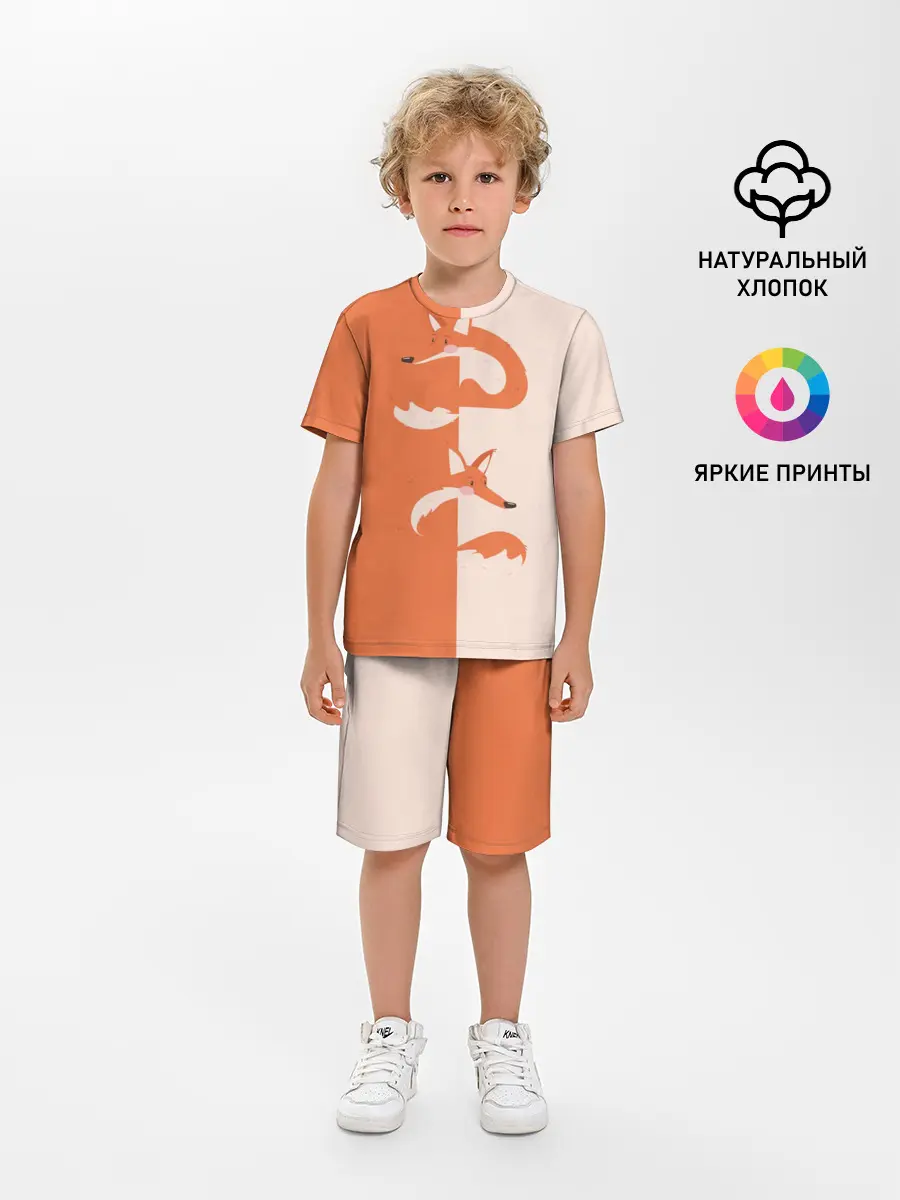 Детская пижама с шортами / Лисичка-сестричка