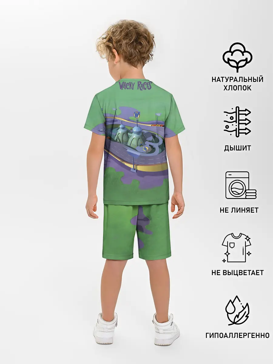 Детская пижама с шортами / Penelope Pitstop