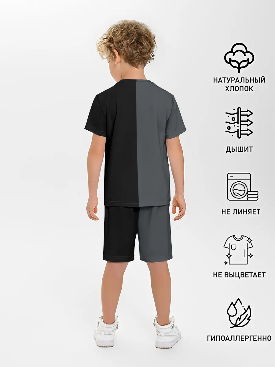 Детская пижама с шортами / KUROKUMA x MONOKUMA