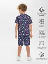 Детская пижама с шортами / Новый Год