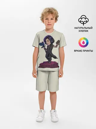 Детская пижама с шортами / V Big head