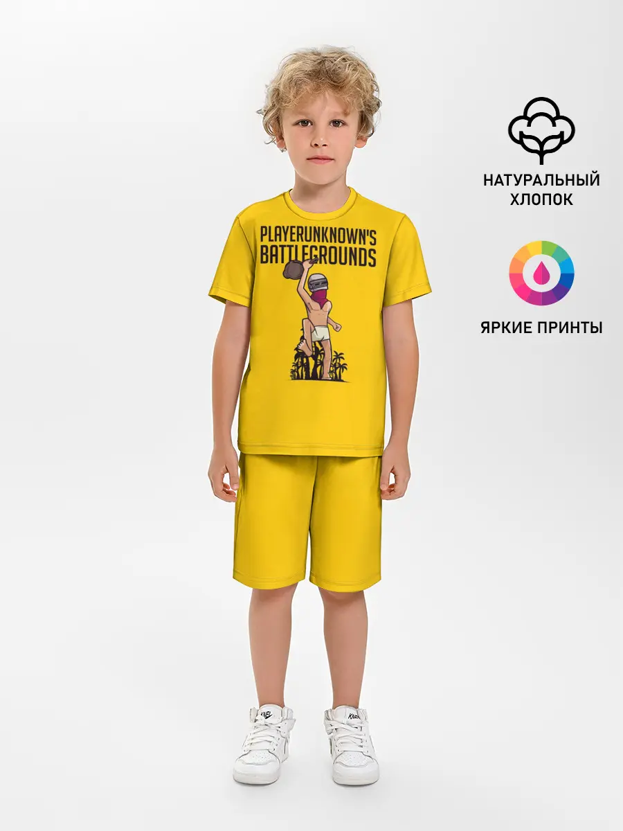 Детская пижама с шортами / PUBG