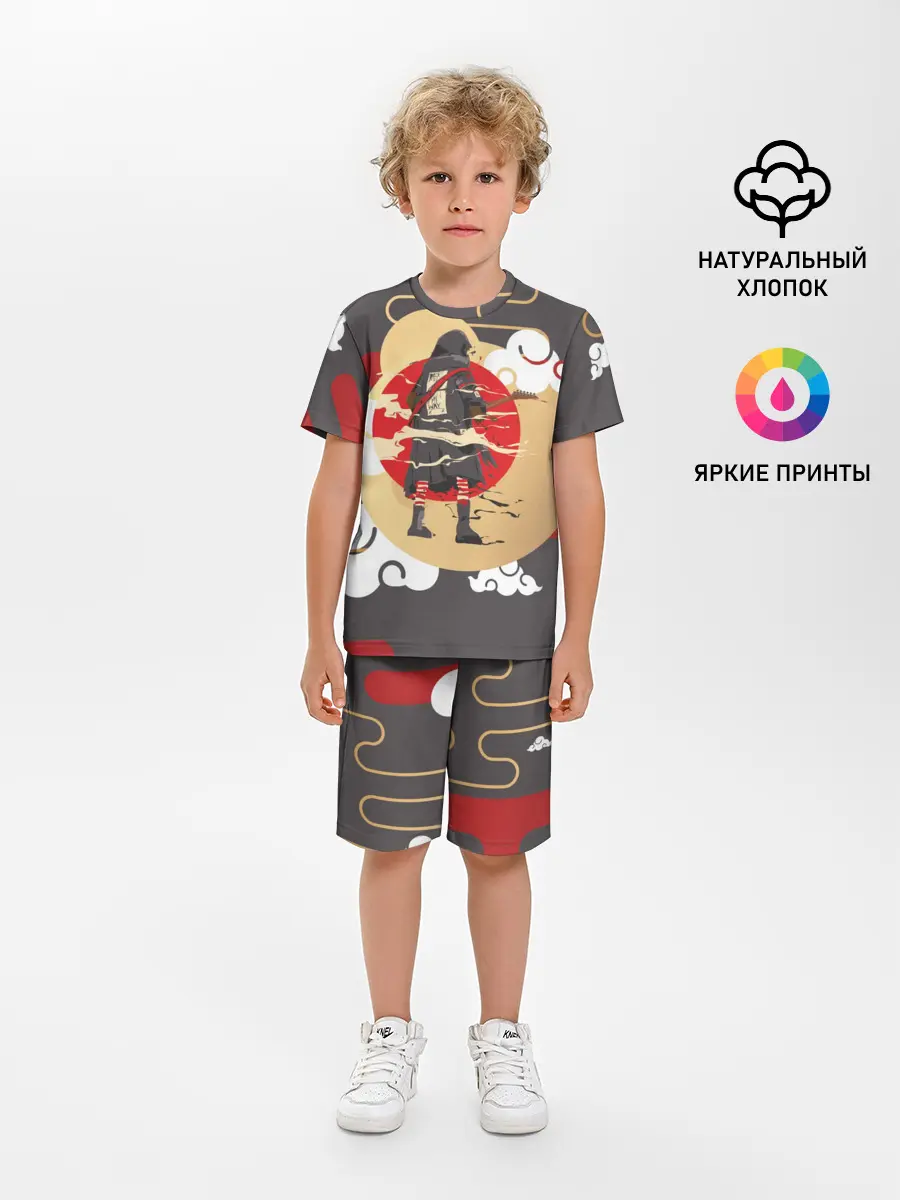 Детская пижама с шортами / Ниндзя. Япония