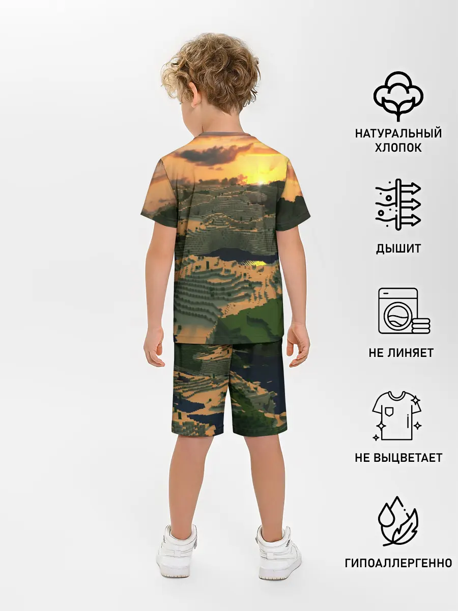 Детская пижама с шортами / MINECRAFT