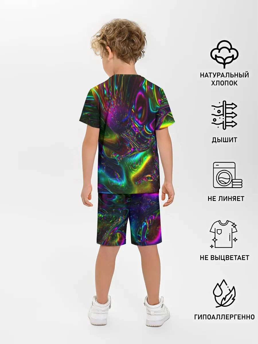 Детская пижама с шортами / АБСТРАКЦИЯ