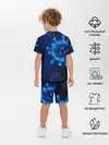 Детская пижама с шортами / Warning nCoV2019