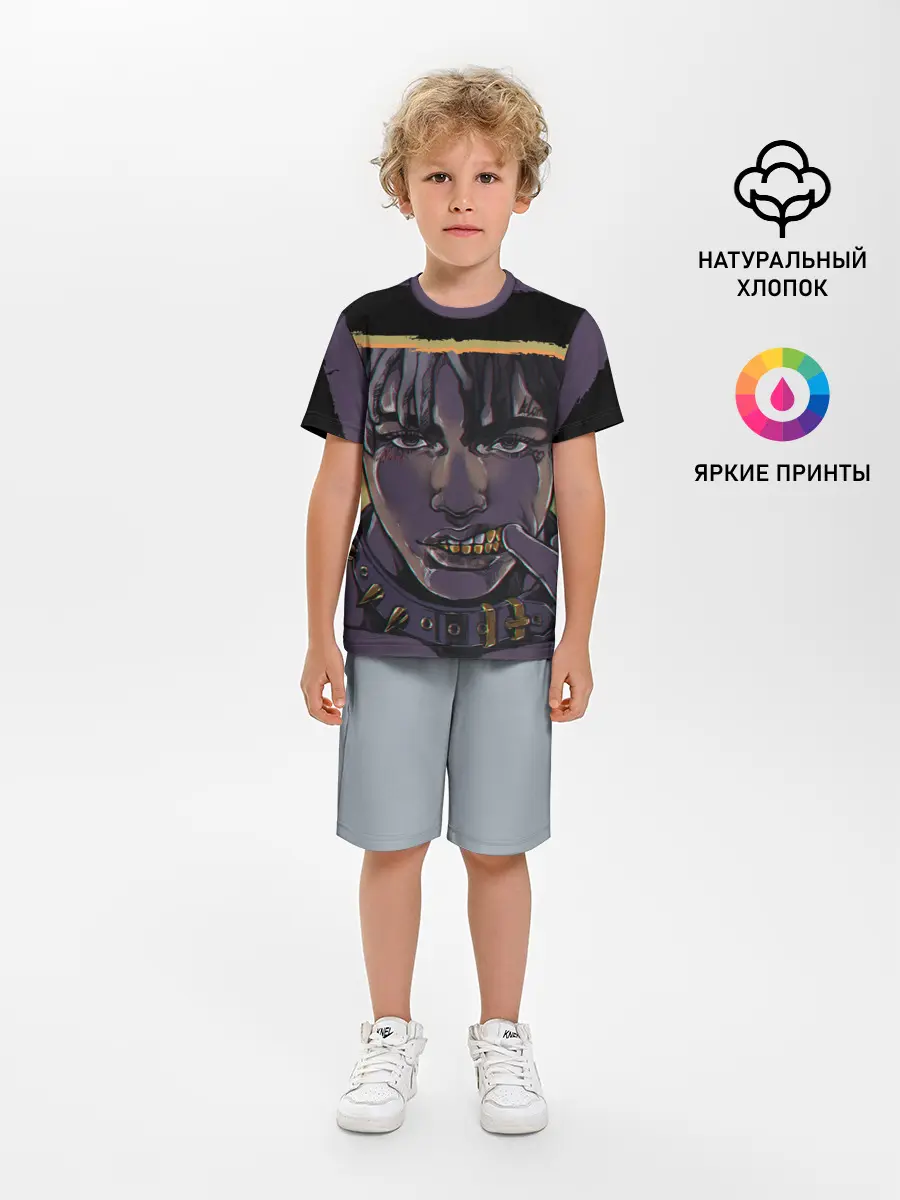 Детская пижама с шортами / NUMB | XXXTENTACION