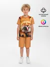 Детская пижама с шортами / Лиса с языком