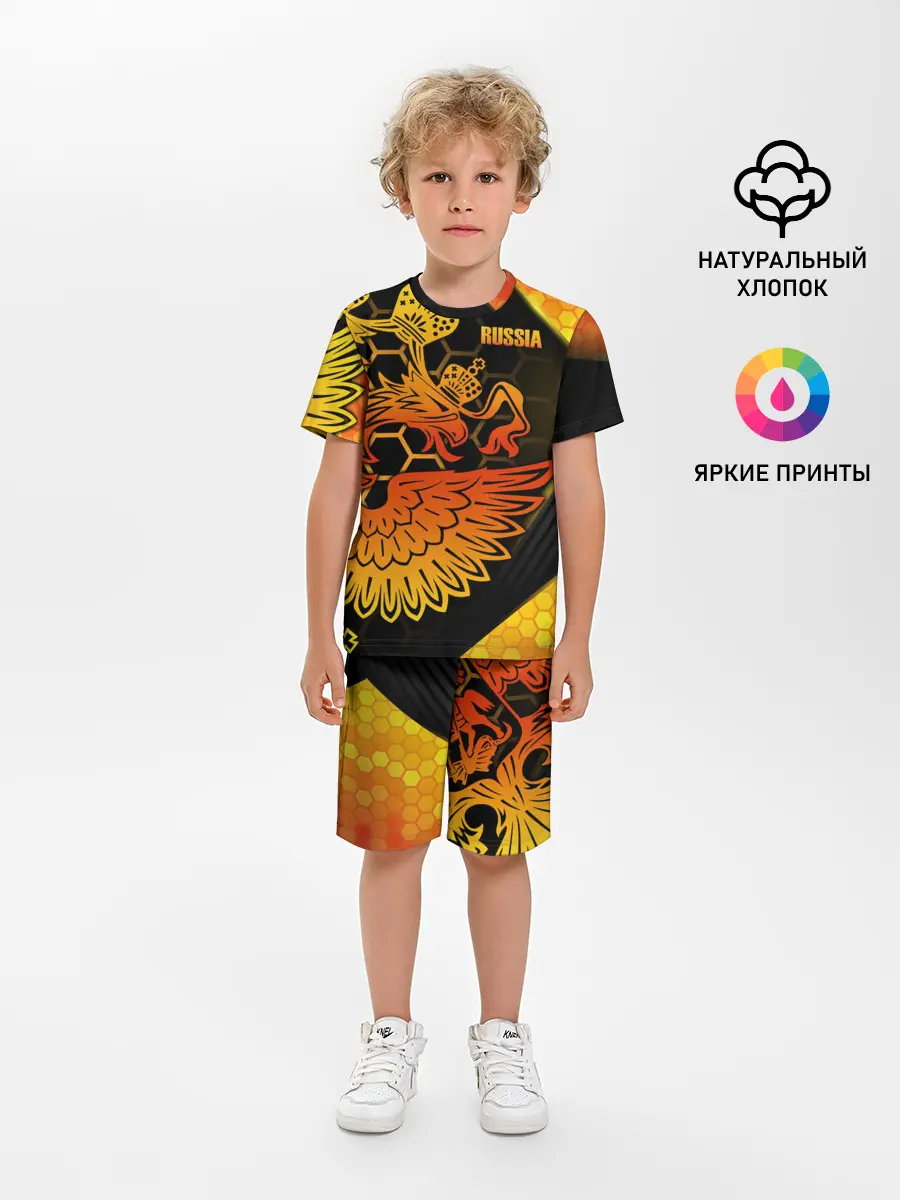 Детская пижама с шортами / RUSSIA Lifestyle